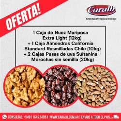 OFERTA!! Combo 4 Cajas x $20000 +iva