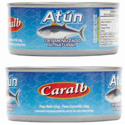 Atún Desmenuzado al natural 48 x 160grs x $14.60