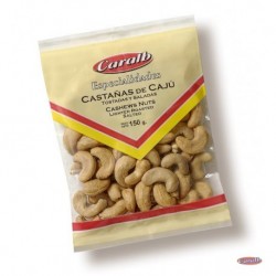 Castañas de Cajú Tost. y Sal. CAJA x 25 x 100grs